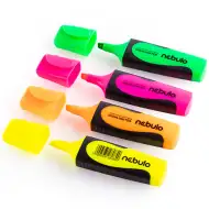 Nebulo: Neon szövegkiemelő 2-5mm-es 4db-os szett