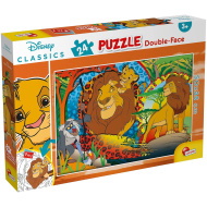 Oroszlánkirály 2 az 1-ben 24db-os puzzle és színező 50x35cm - Lisciani