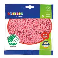 PlayBox: 5mm-es MIDI vasalható gyöngy 6000db-os pasztell pink színben