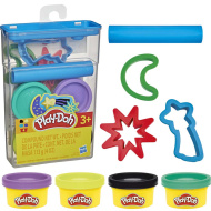 Play-Doh: Gyurmakészlet tárolóban – Űr formákkal - Hasbro