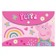 Peppa malac rózsaszín patentos irattartó mappa A/4-es méretben