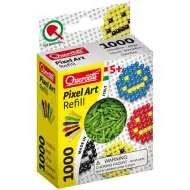 Quercetti: Pixel Art zöld színű 4mm-es pötyi utántöltő 1000db-os