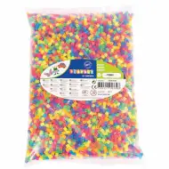 PlayBox: 5mm-es MIDI neon színű vasalható gyöngyök 10.000db-os csomag