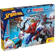 Pókember 2 az 1-ben 48db-os puzzle és színező 35x25cm - Lisciani