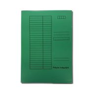 Zöld pólyás dosszié A/4 230g
