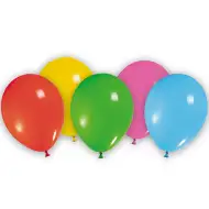 Metallic színes lufi – 30 darabos szett