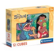 Stitch 12db-os mesekocka - Clementoni