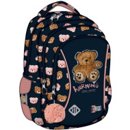 St.Right Teddy Bear macis iskolatáska, hátizsák BP26 39x27x17cm