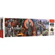 Star Wars: The Mandalorian Panoráma puzzle 1000db-os - Trefl