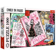 Emily Párizsban: Divat magazinok 1000db-os puzzle - Trefl