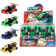 Turbo Racers Go-kart versenyautó többféle változatban 1db