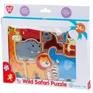 Playgo: Vadállatok formapuzzle