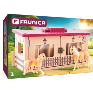 Faunica: Fa lovarda ló figurákkal 3db-os játékszett – Woodyland